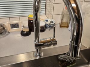 茨城キッチン取付け隊　グローエ水栓の工事　施工後